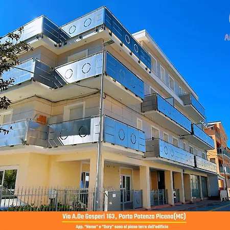 Conero-alba Al Mare-3 Min A Piedi Dal Mare, Adiacenti E Corti Apartmán